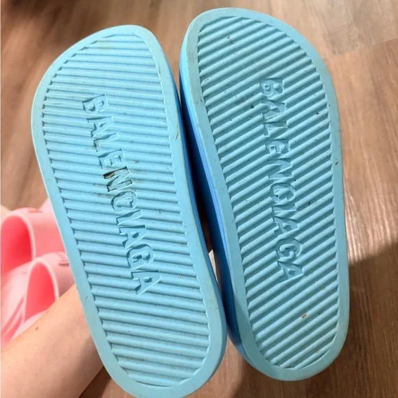 Balenciaga Light Blue Sandals - Picture 4 of 5